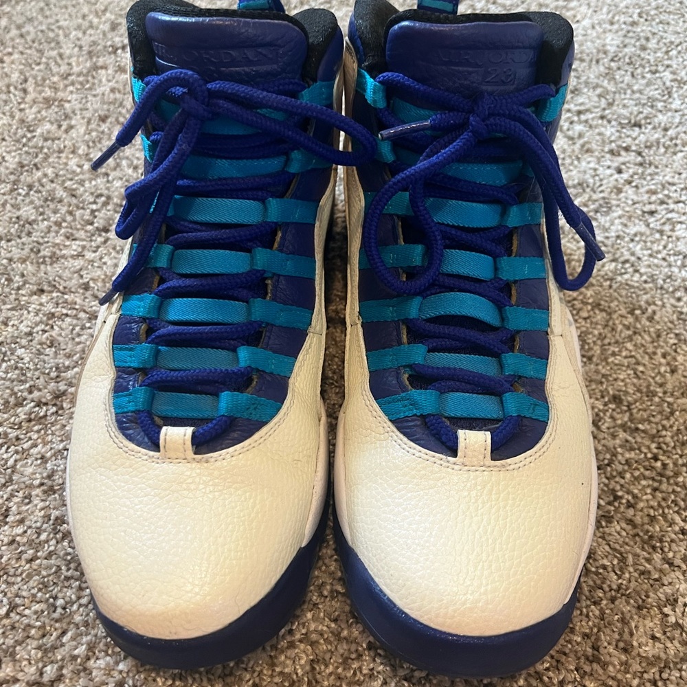 Jordan 10 Charlotte Hornet Sneakers